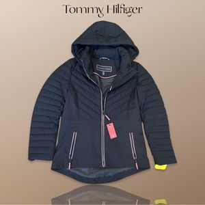 Tommy Hilfiger Ladies' Stretch Jacket Size Small Color Black